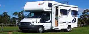 Kangaroo Campers campervan hire Sofala 6-berth
